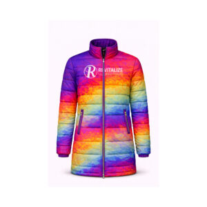 Sublimated Long Puff Jackets